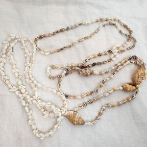 Seashell Necklace Bundle Lot